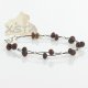 Raw cherry barok amber bracelet